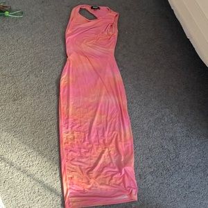 Misguided hot maxi dress